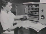 Baking pies in the old days